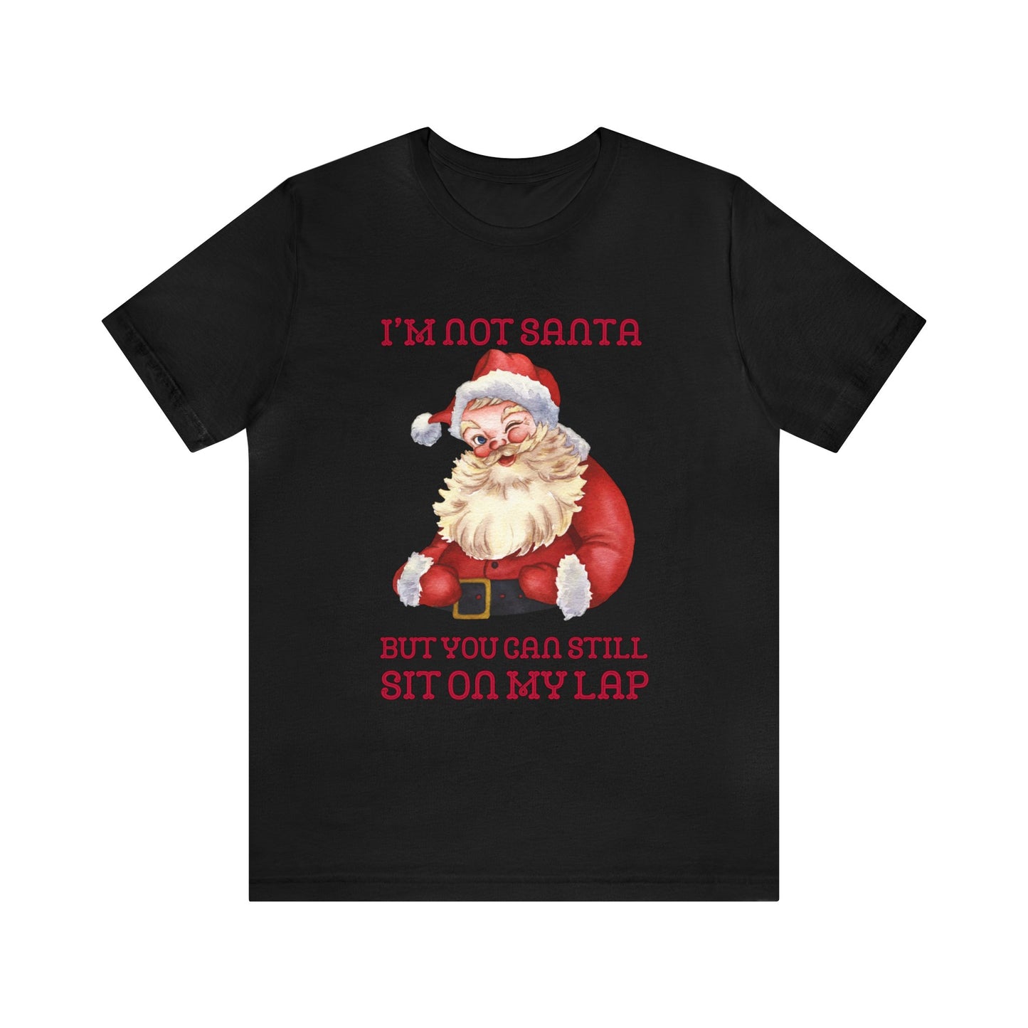 Sit on my lap Santa Tee