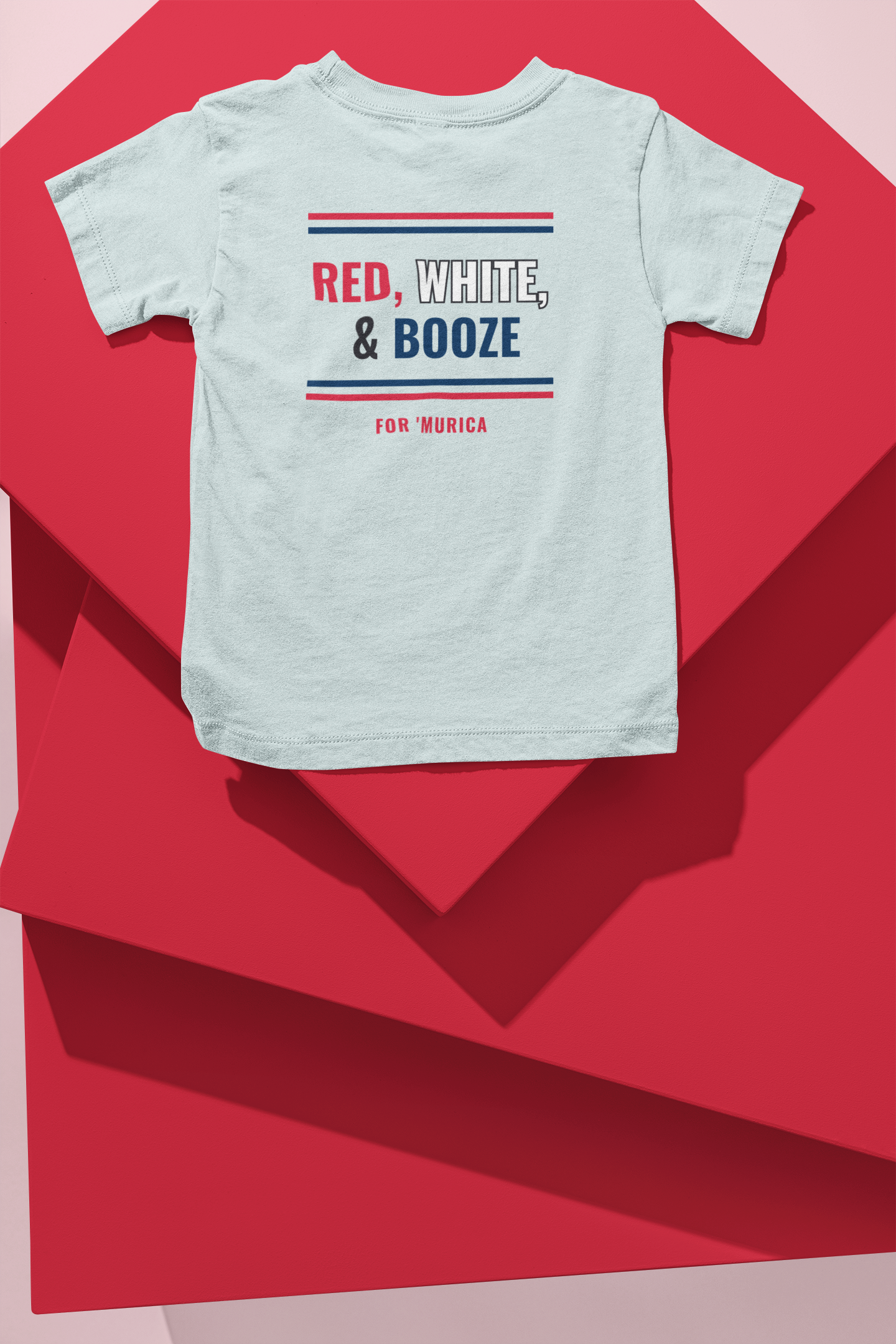 Red, White & Booze Tee