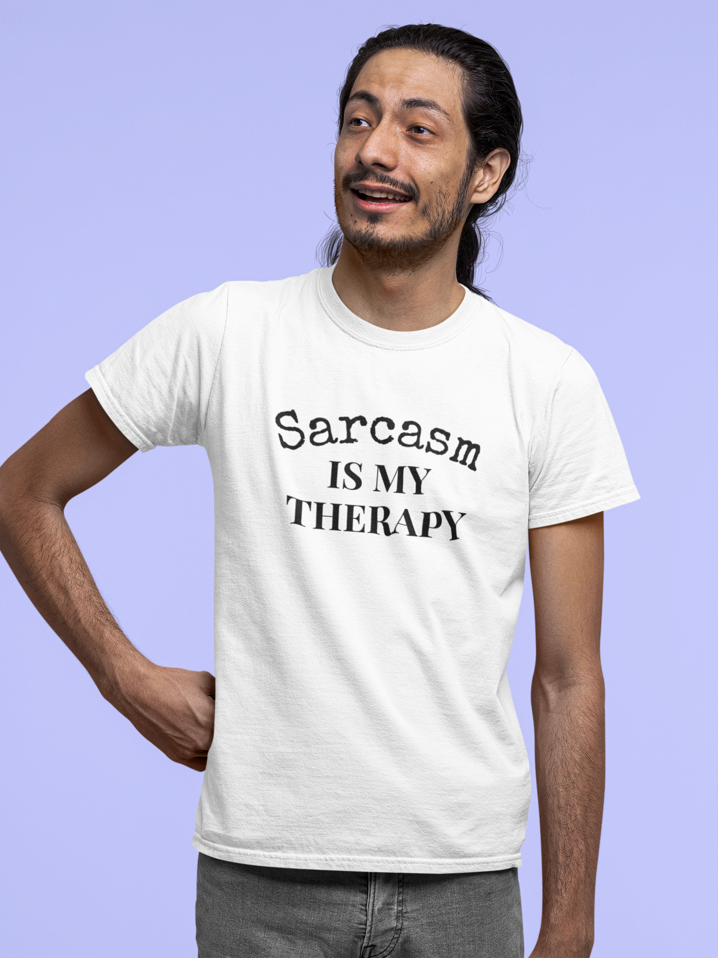 Sarcasm is My Therapy Tee